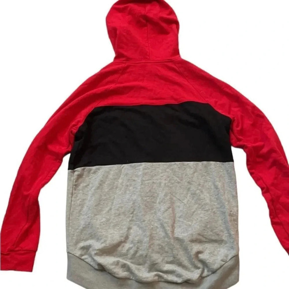 Vull full zip hoodie, red, black, gray. Women’s size XL - Picture 2 of 10